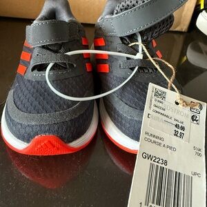 Adidas Kids Sneakers - Black and Red